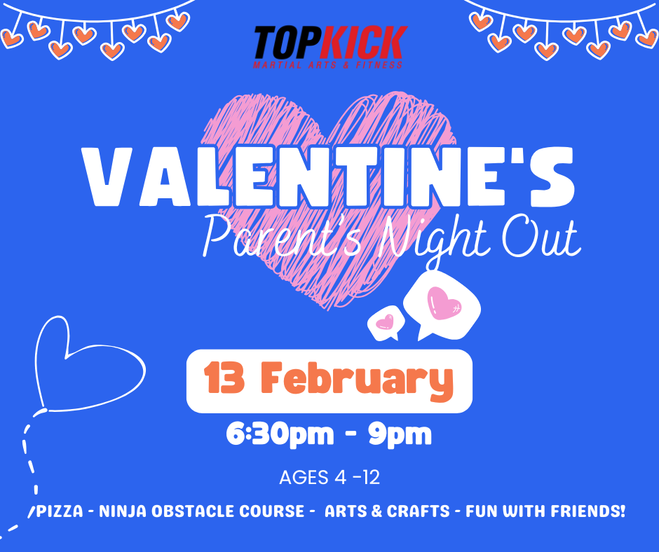 Valentine’s Parents Night Out at TopKick Martial Arts icon