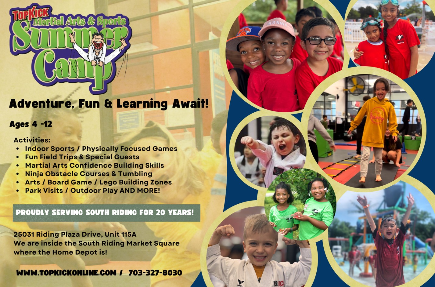 Sign up for TopKick Martial Arts & Sports Summer Camp icon
